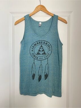 Rare Jawbreaking Circa 2008 Dream Catcher Blue Graphic Tank Top